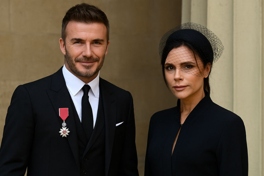 sir david becham and lady victoria becham